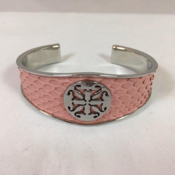 NEW Rustic Cuff Monique Python Side Cut Bracelet - Picture 2 of 3